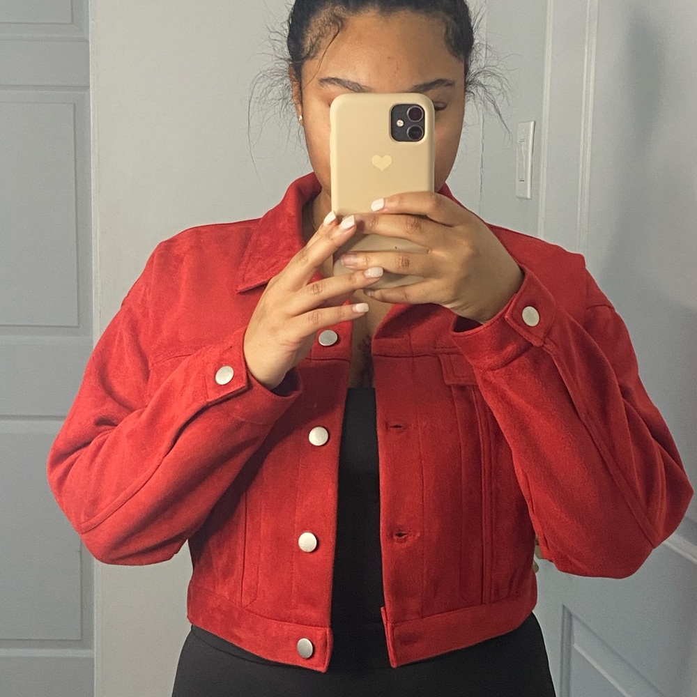 Forever 21 suede jacket
